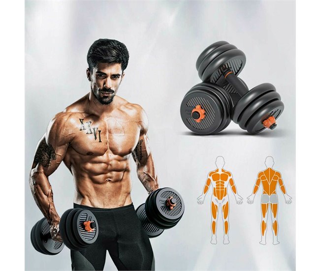 Conforama Kit de Pesas Rusas y Mancuernas Xiaomi ORMANC40 40 kg Multicolor Envío gratis