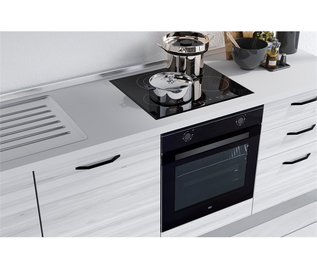 Conforama Cocina GILDA 2.0 Izquierda L240 Titanio Frassino y Light grey Ventas relámpago