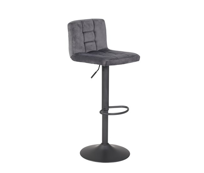 Conforama Pack de 2 unidades taburete ajustable VELVET gris Tienda