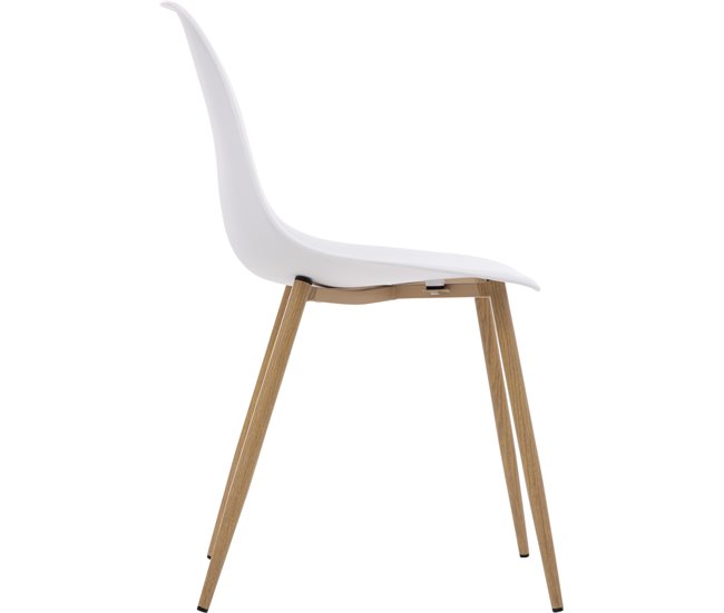 Conforama Silla de cocina TAHO fija blanca Tienda