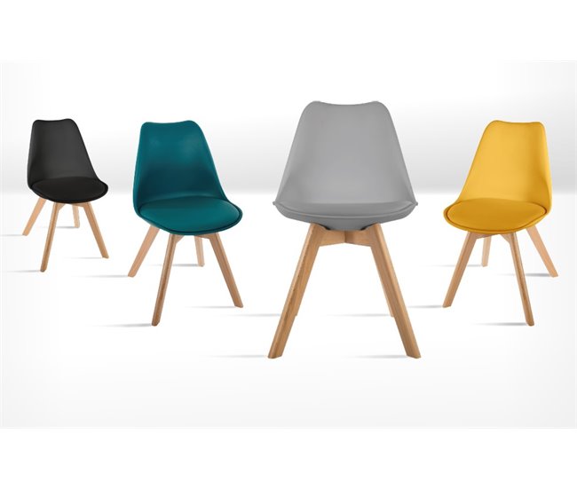 Conforama Silla de cocina BAYA color gris Rebajas online