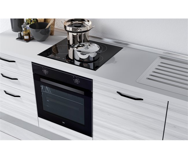Conforama Cocina GILDA 2.0 Derecha L240 Titanio Frassino y Light grey Envío internacional gratuito
