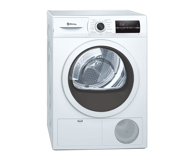 Conforama Secadora bomba de calor 8Kg color blanco BALAY 3SB581B Libre de impuestos
