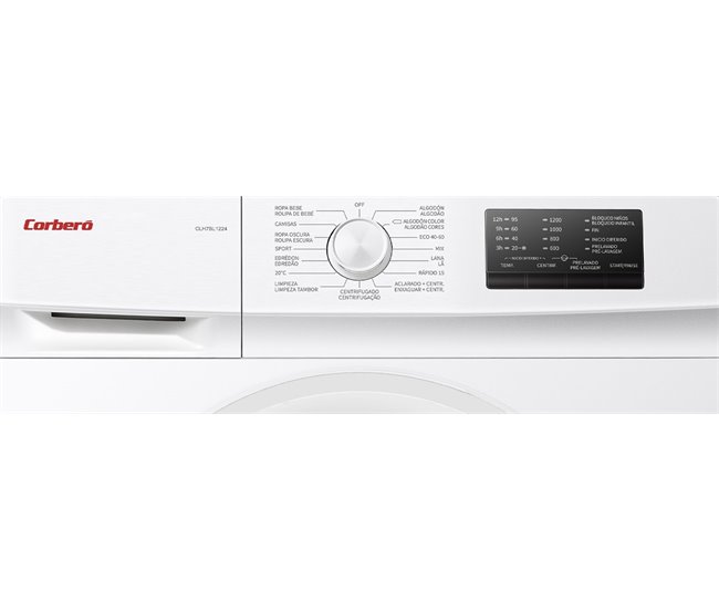 Conforama Lavadora carga frontal CORBERÓ CLH7BL1224 7kg 1200 RPM Descuentos del mes