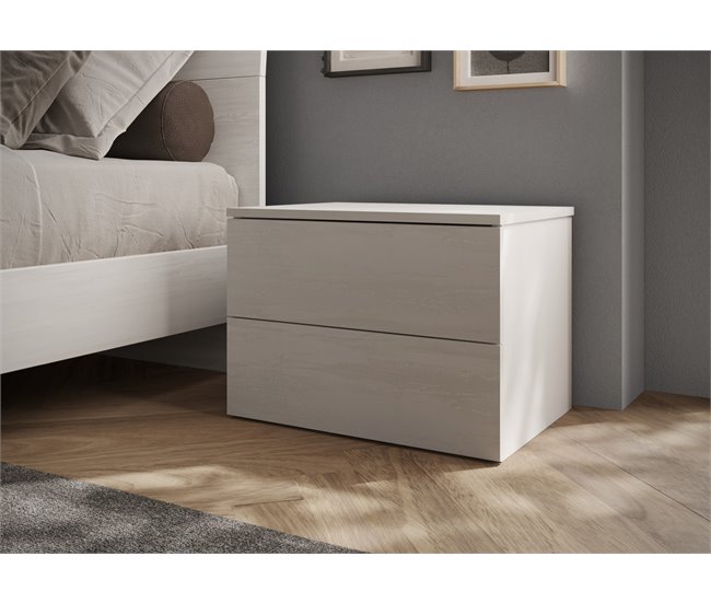 Conforama Dormitorio completo NAPOLI espejo color blanco Últimos 3 días