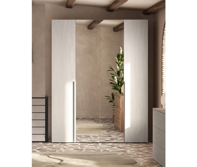 Conforama Dormitorio completo NAPOLI espejo color blanco Últimos 3 días