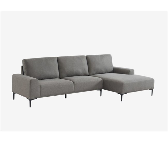 Conforama Chaise longue DANTE derecha beige Precio de fábrica