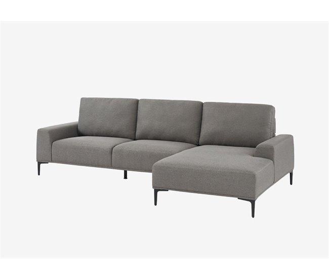 Conforama Chaise longue DANTE derecha beige Precio de fábrica
