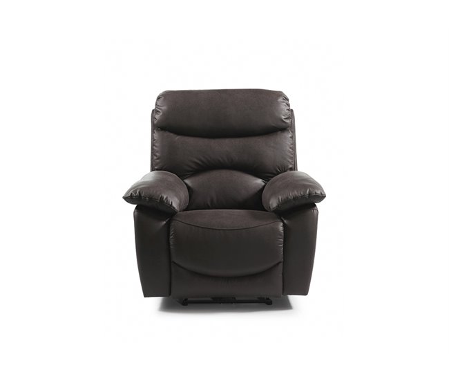Conforama Sillón relax eléctrico ESPRIT color Marrón
