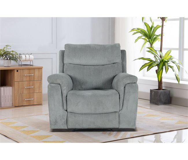 Conforama Sillón HERA relax eléctrico gris claro Precios de Black Friday