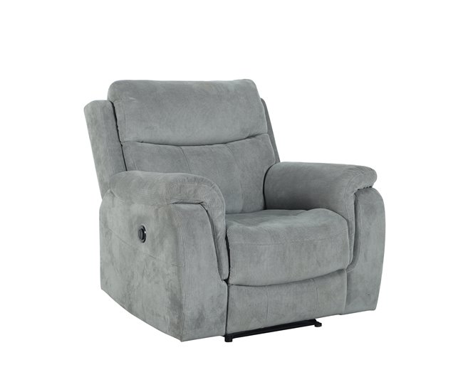 Conforama Sillón HERA relax eléctrico gris claro Precios de Black Friday