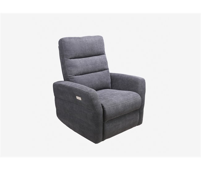 Conforama Sillón ZEUS relax eléctrico gris Descuento por venta flash