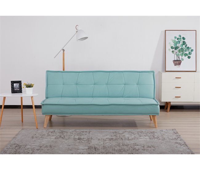 Conforama Sofá cama JADE color verde claro Ofertas de temporada