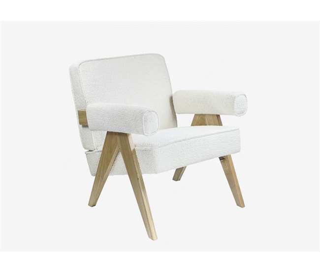 Conforama Sillón decorativo ARTEMISA blanco Rebajas de fin de temporada