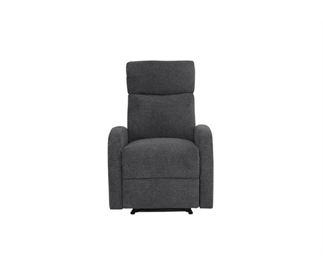 Conforama Sillón ARES relax manual gris claro