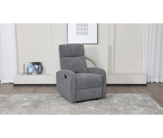Conforama Sillón ARES relax manual gris claro En línea