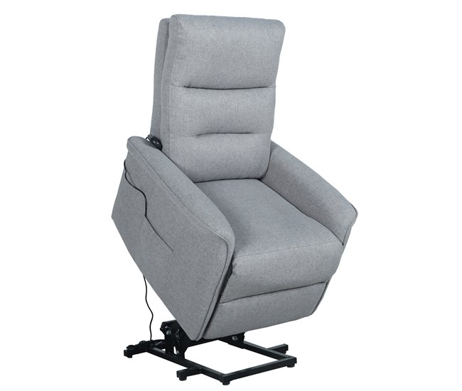 Conforama Sillón NESS relax eléctrico LIFT UP gris Rebajas