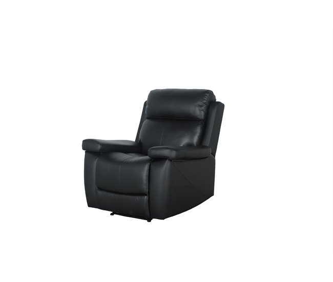 Conforama Sillón relax eléctrico THEA piel negro Ofertas