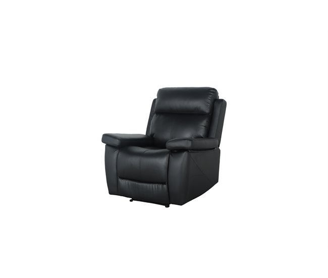 Conforama Sillón relax manual THEA piel negro Venta caliente