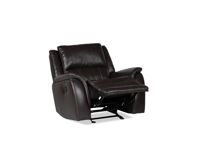 Conforama Sillón relax eléctrico color marrón NINFA Rebajas de fábrica
