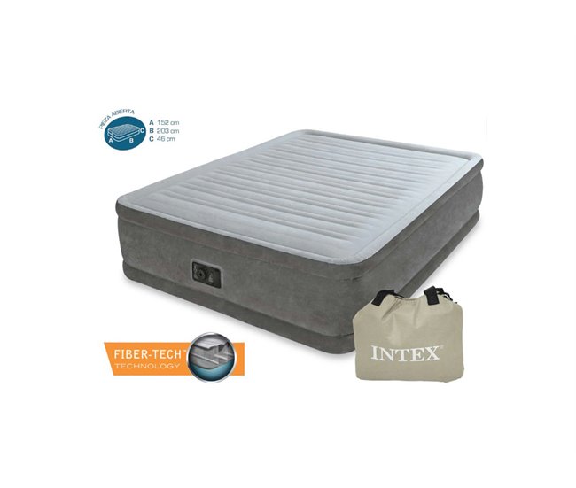Conforama Colchón hinchable FIBER-TECH 2 152x203x46cm Mejor oferta