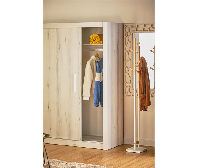 Conforama Armario BARI puertas correderas 182x201cm blanco Envío gratis