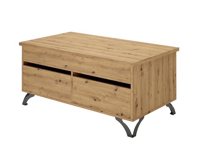 Conforama Mesa de centro ELISA elevable roble Ofertas
