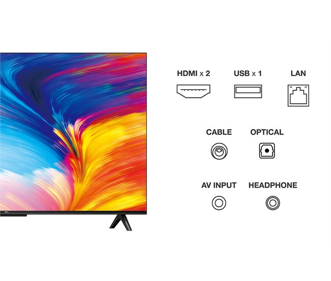 Conforama TV 43 pulgadas TCL 43P635 Smart TV 4K ULTRA HD Promoción trimestral