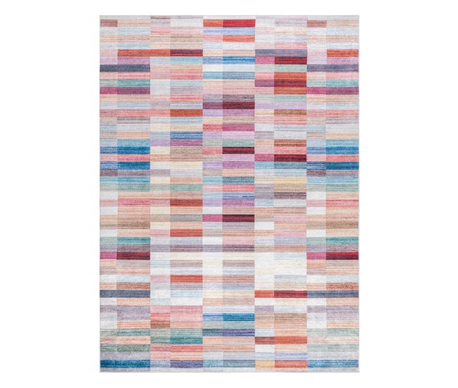 Conforama Alfombra lavable ANDRE 2295 Rayas antideslizante 160x220 cm En oferta