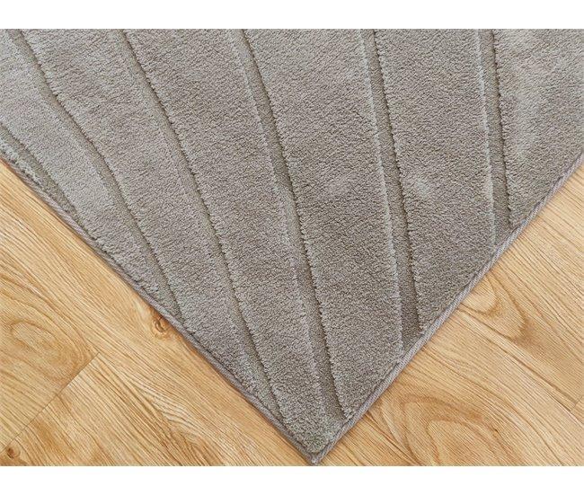 Conforama Alfombra NEW CRYSTEL 160x230cm color café Libre de impuestos