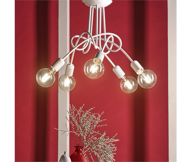 Conforama Lámpara de techo WIRE blanco marca ONLI LIGHTING Solo queda un día