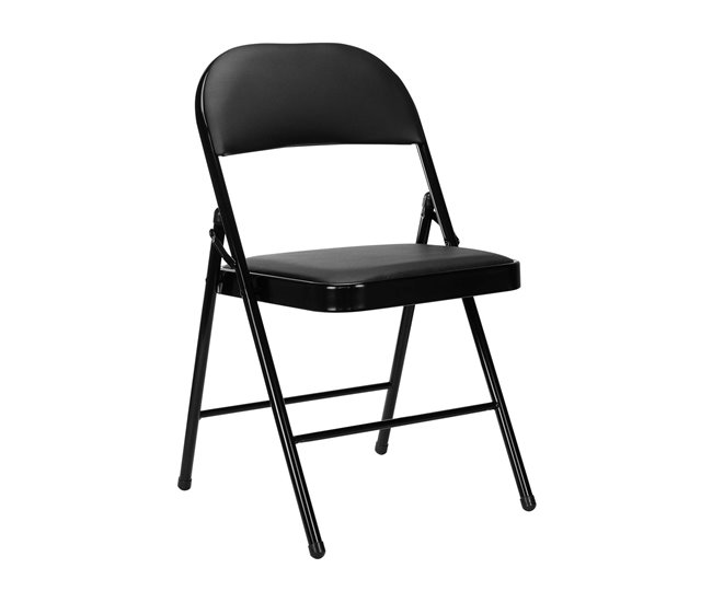Conforama Silla Plegable Acolchada Negra Thinia Home Venta caliente