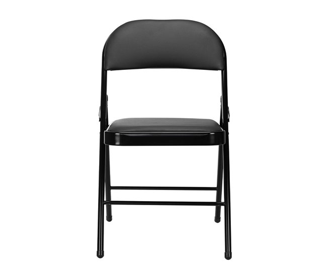 Conforama Silla Plegable Acolchada Negra Thinia Home Venta caliente