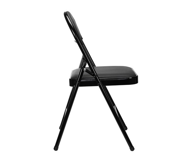 Conforama Silla Plegable Acolchada Negra Thinia Home Venta caliente