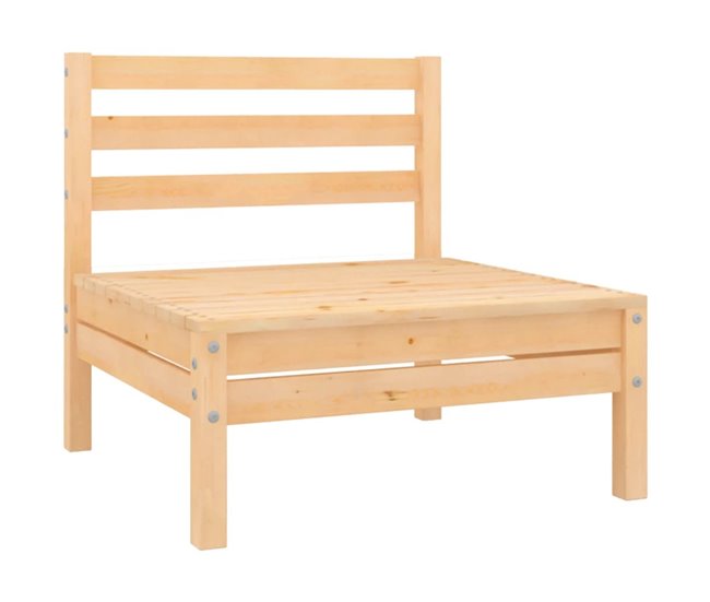Conforama Sofás central de jardín 2 unidades madera maciza de pino VidaXL En oferta