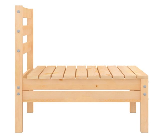 Conforama Sofás central de jardín 2 unidades madera maciza de pino VidaXL En oferta
