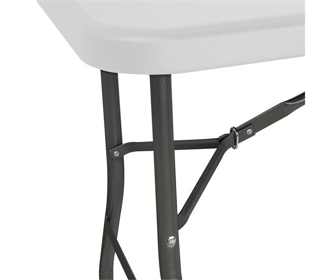 Conforama Mesa plegable Rectangular de Resina 180x74x74cm Mesa exterior Multiusos Camping Eventos Exterior Interior Ventas relámpago