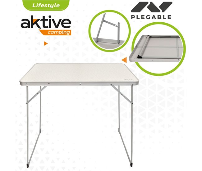 Conforama Mesa plegable de camping Aktive Mejor oferta